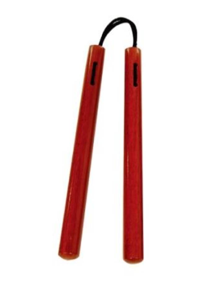Nunchaku lemn cu sfoara