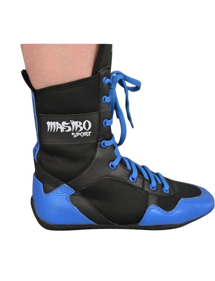 Ghete piele box - kickbox Masibo Sport