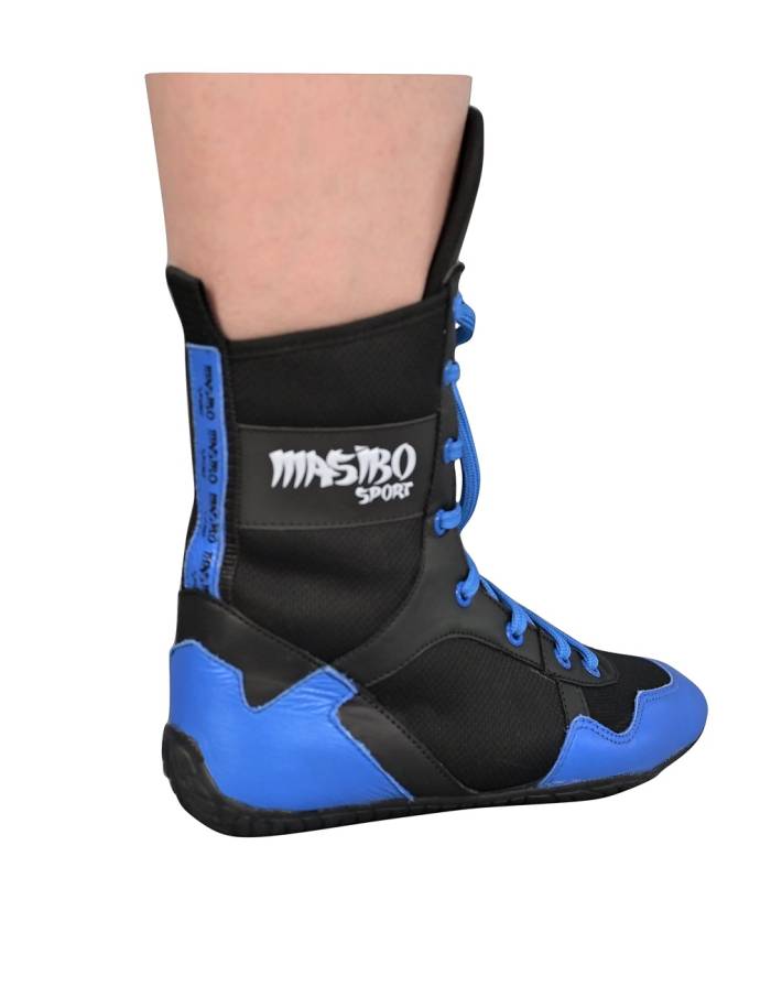 Ghete piele box - kickbox Masibo Sport