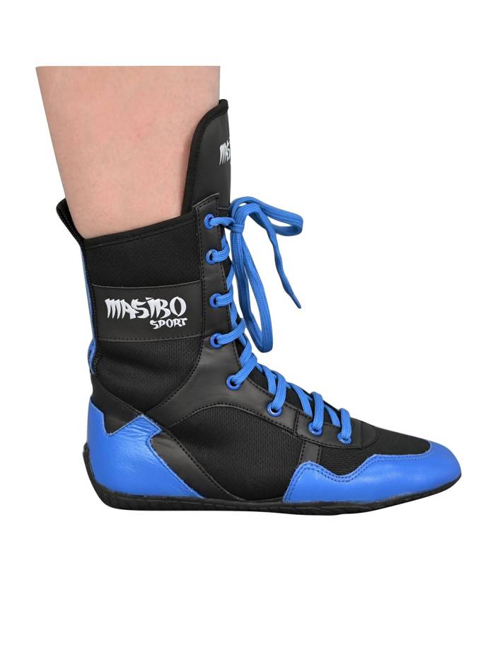 Ghete piele box - kickbox Masibo Sport