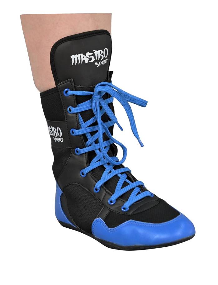 Ghete piele box - kickbox Masibo Sport