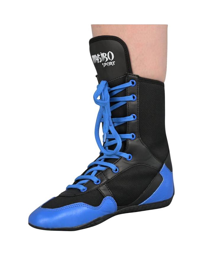 Ghete piele box - kickbox Masibo Sport