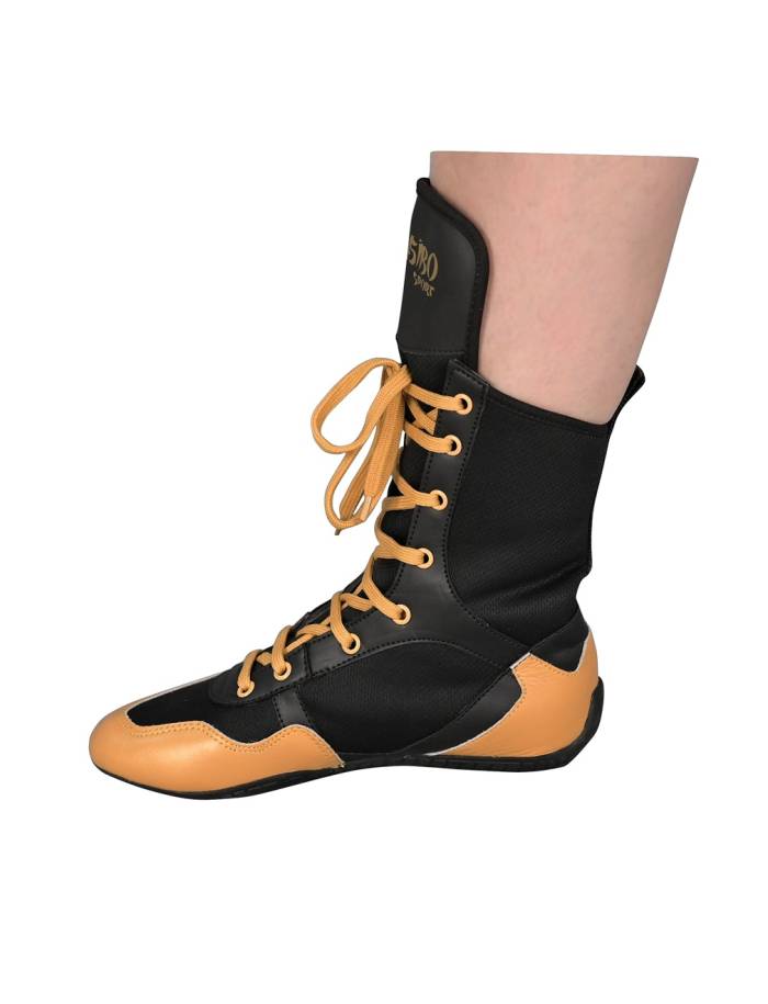 Ghete piele box - kickbox Masibo Sport