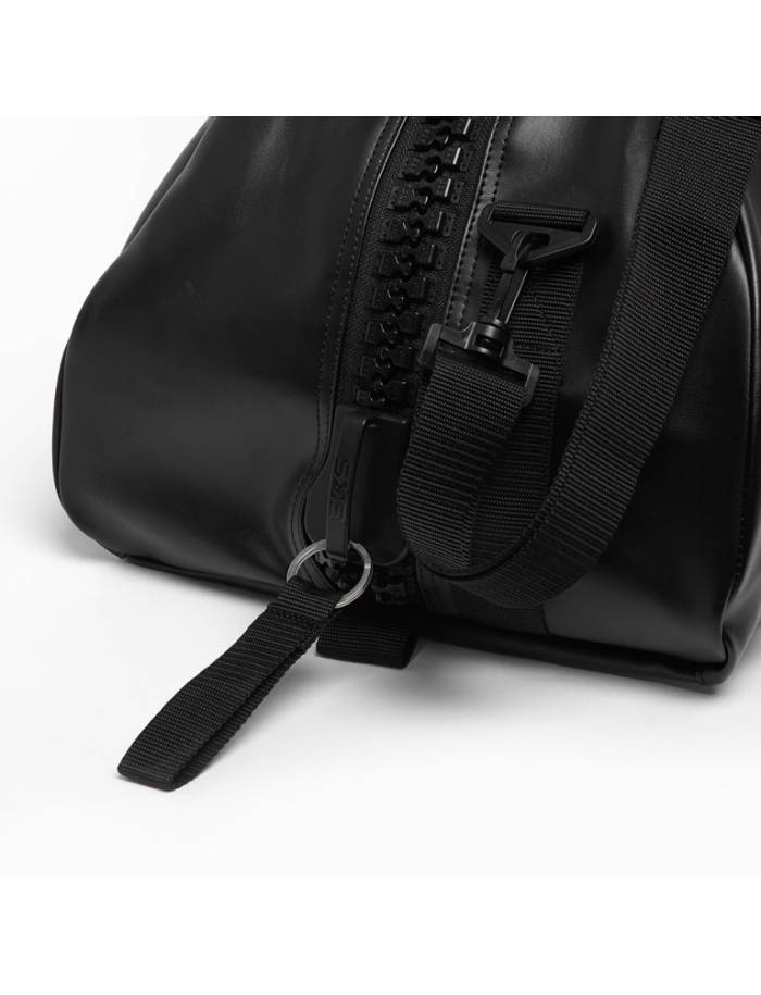 GEANTA 2 IN 1 COMBAT PIELE ECOLOGICA NEGRU-ALB