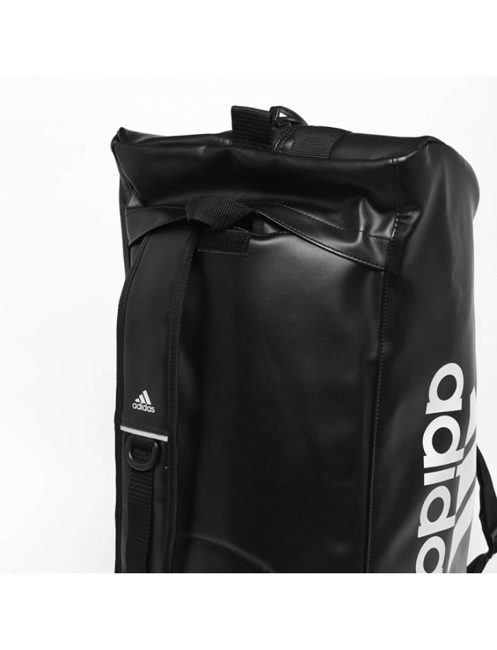 GEANTA 2 IN 1 COMBAT PIELE ECOLOGICA NEGRU-ALB