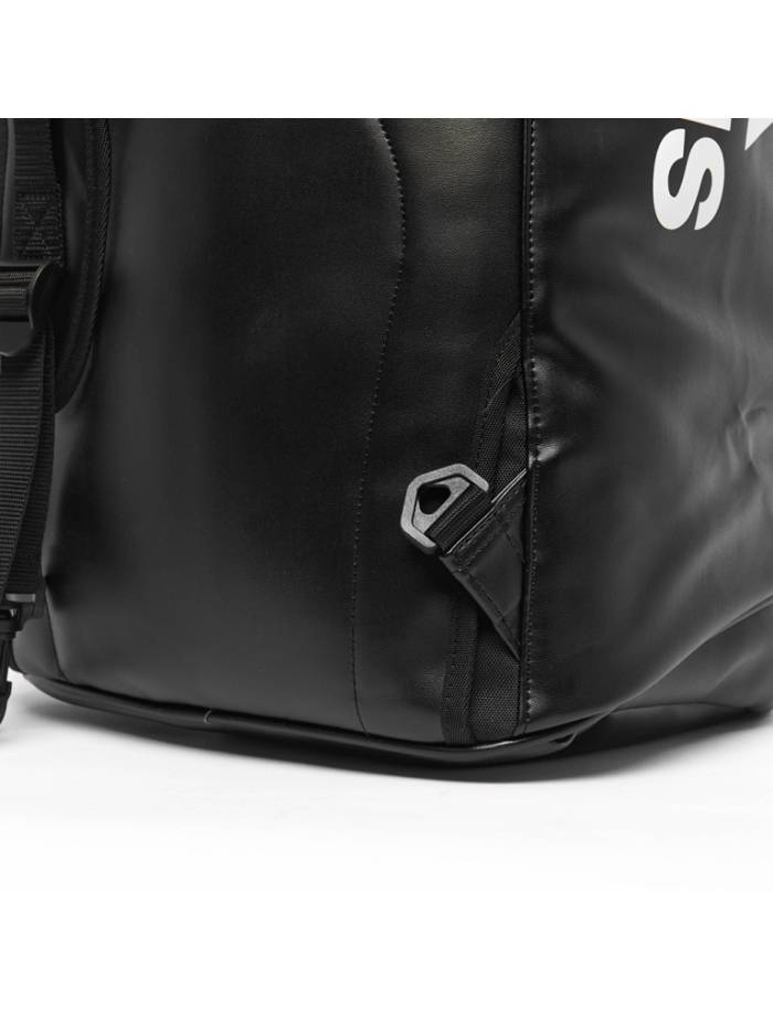GEANTA 2 IN 1 COMBAT PIELE ECOLOGICA NEGRU-ALB