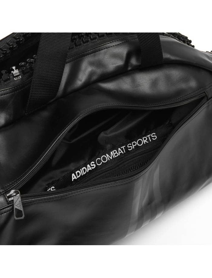 GEANTA 2 IN 1 COMBAT PIELE ECOLOGICA NEGRU-ALB