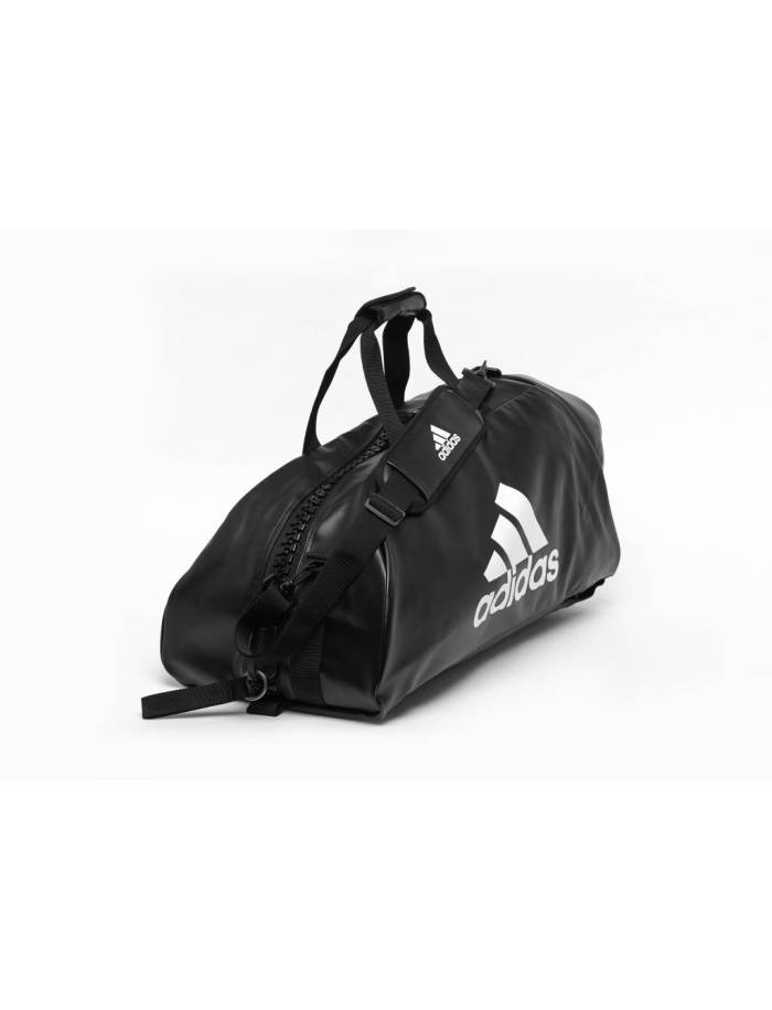 GEANTA 2 IN 1 COMBAT PIELE ECOLOGICA NEGRU-ALB