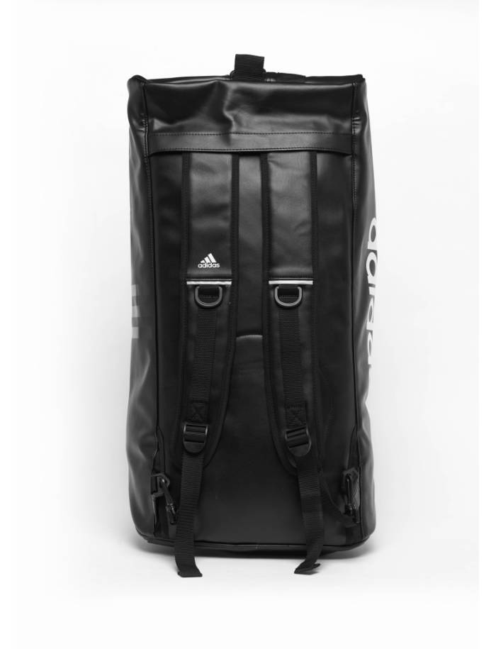 GEANTA 2 IN 1 COMBAT PIELE ECOLOGICA NEGRU-ALB