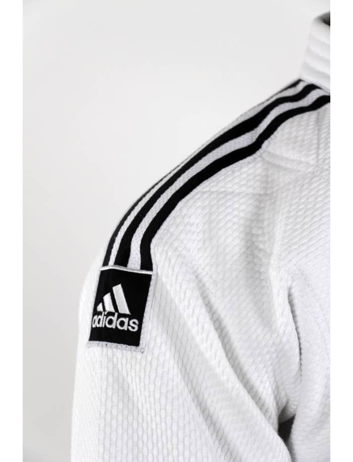 Kimono Judo Adidas Champion II IJF Alb