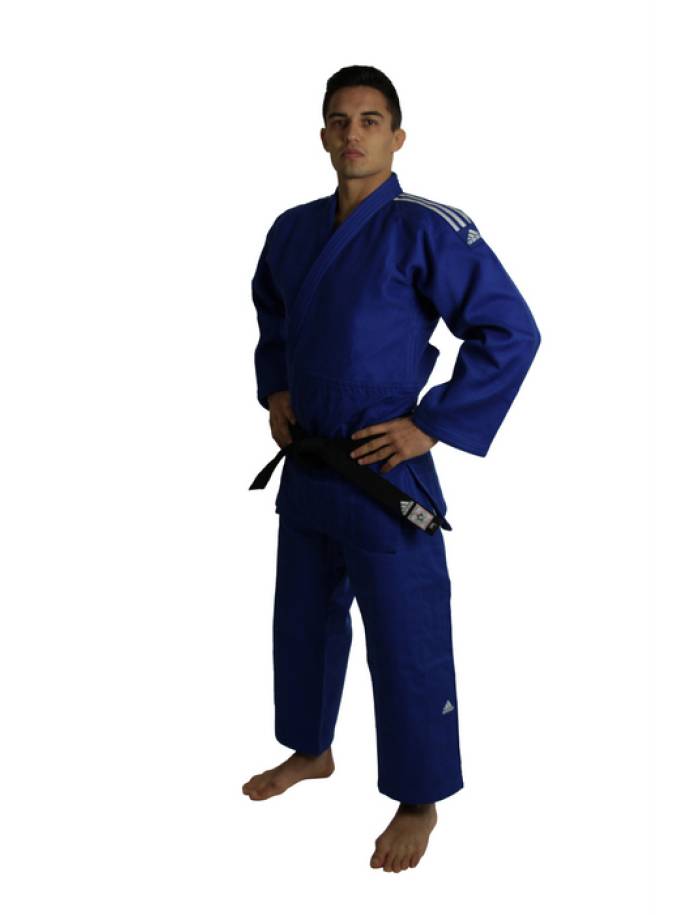 Kimono Judo Adidas Training J500 Albastru