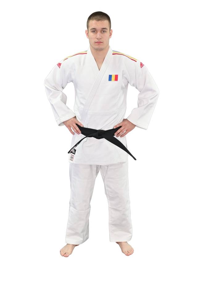 KIMONO JUDO ADIDAS CLUB J350 ALBASTRU 