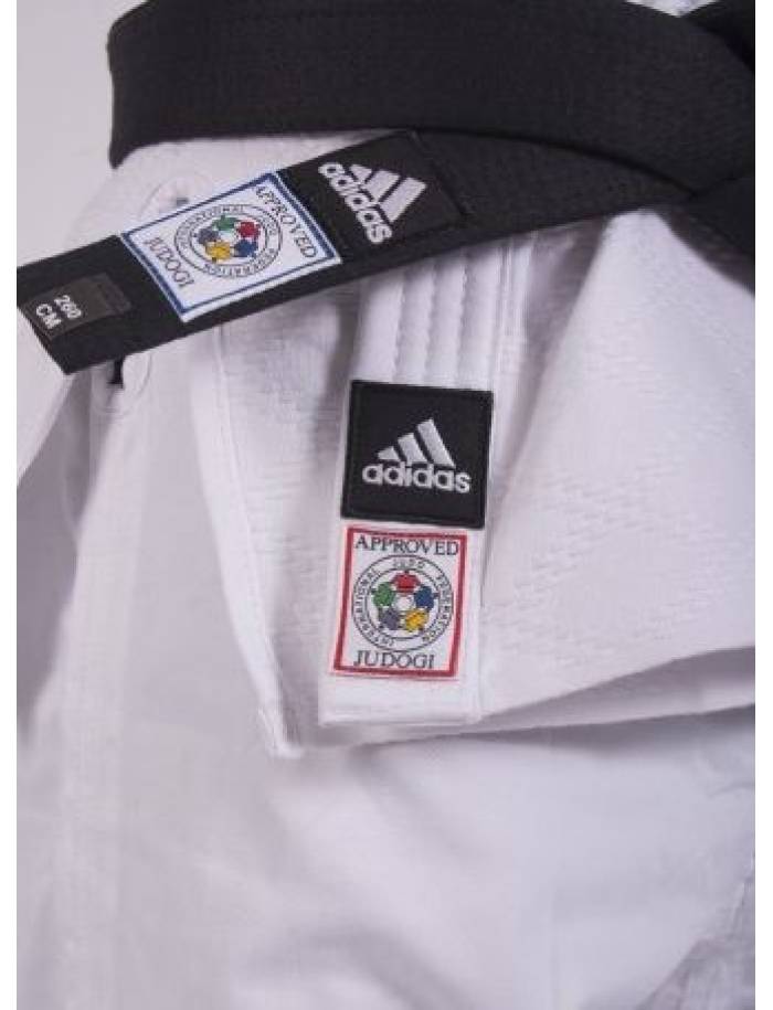Kimono Judo Adidas Champion II IJF Alb