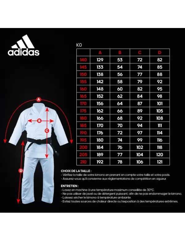 Kimono Karate Adidas K0