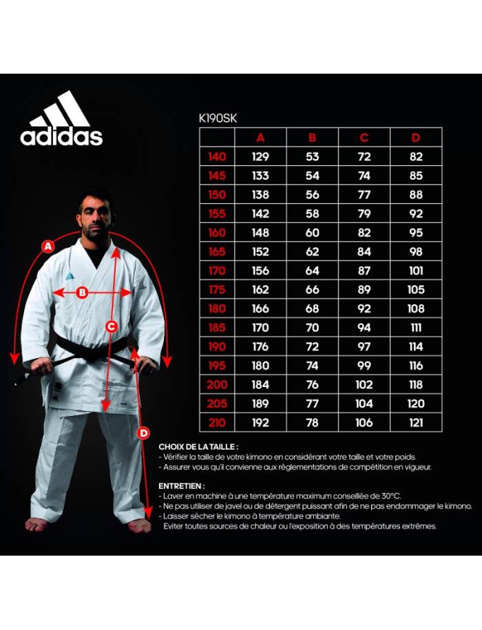 Kimono Karate Adidas Revo Flex K190SK